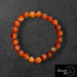 Pulsera de Cornalina - Vitalidad, Confianza y Creatividad