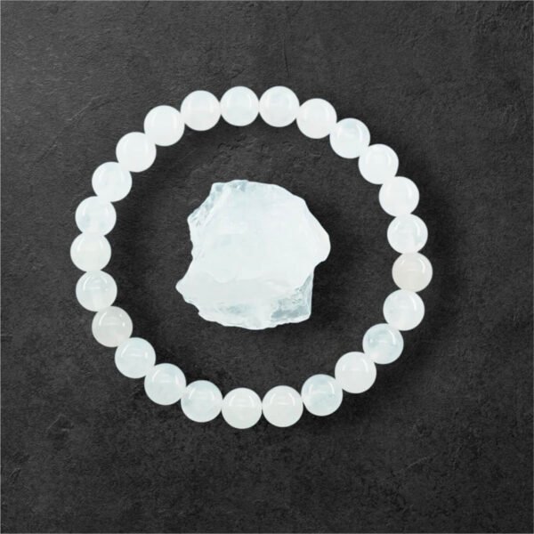 Pulsera de Cuarzo Blanco – Claridad, Sanación y Energía Elevada
